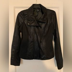 Apt.9 Black Moto Jacket Small
